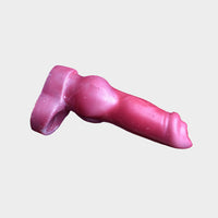 A soft silicone dog style cock sleeve for enhancing sexual play.