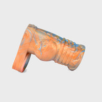 Cyborg XL Girth Sleeve – ultra-thick penis sleeve with a futuristic, metallic-textured design for extreme enhancement.