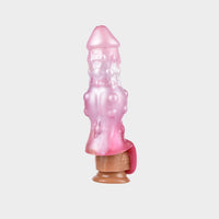Body safe silicone cock sleeve.