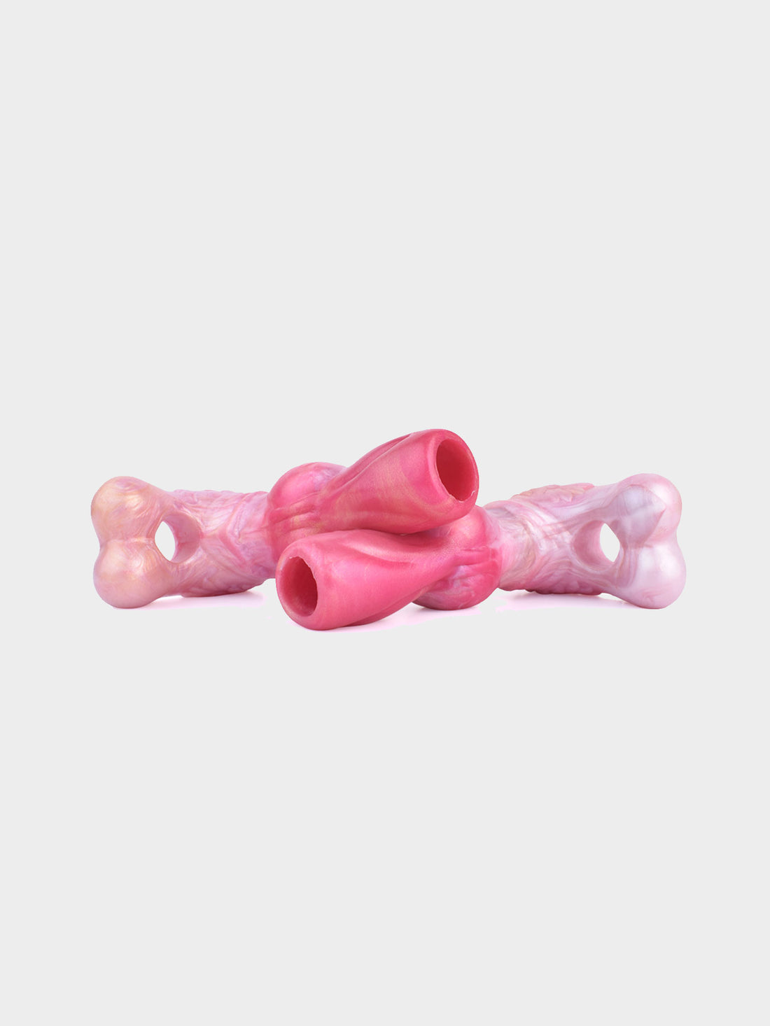 High quality silicone sex toys resembling a dog knot.