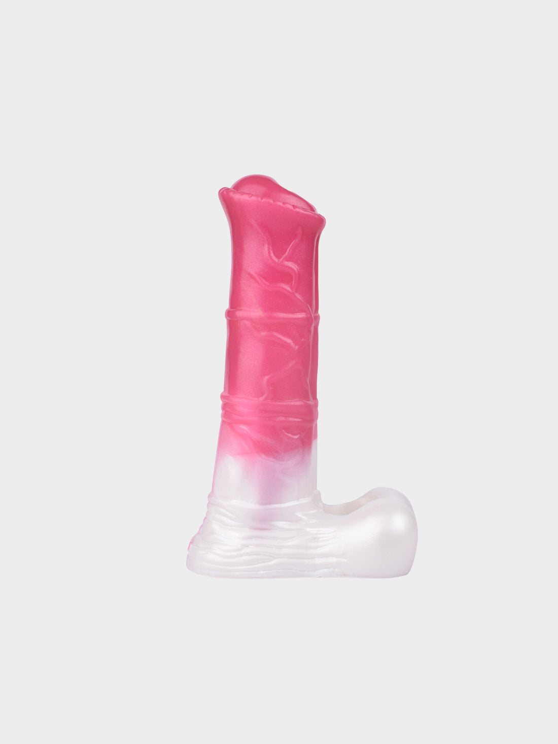 thick silicone penis sleeve shaped like a horse.