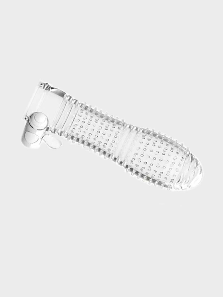 Vibrating Ribbed Penis Sleeve